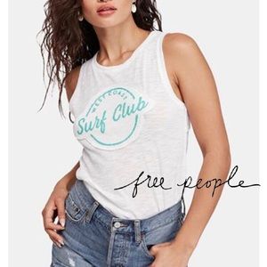 WE THE FREE Martine Surf Club Patch Tank